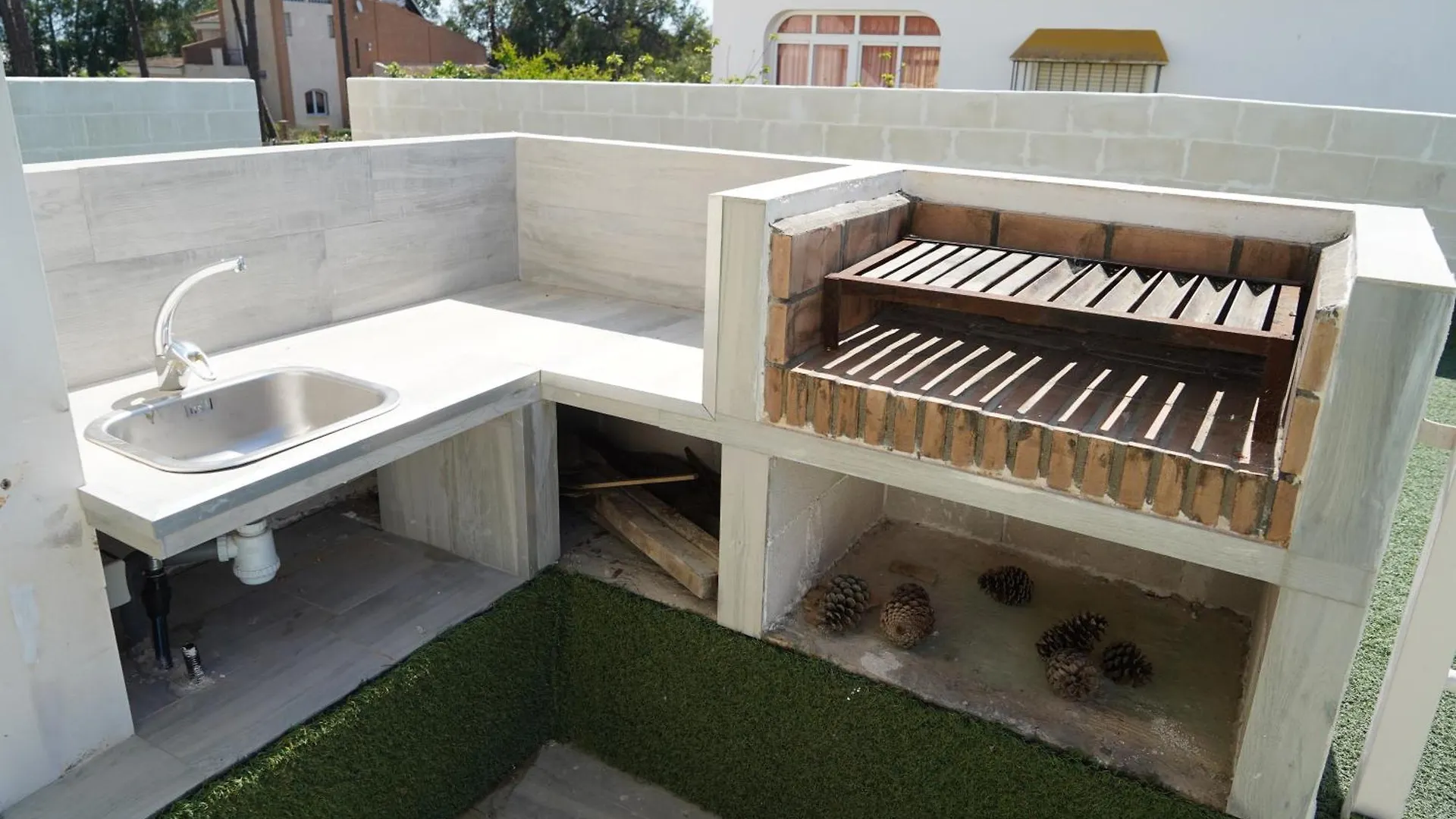 Chalet blanco con piscina privada Isla Cristina Сasa de vacaciones